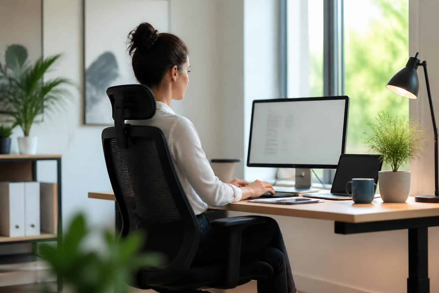 Gesund sitzen im Büro und Homeoffice: Warum Komfort mehr ist als Bequemlichkeit